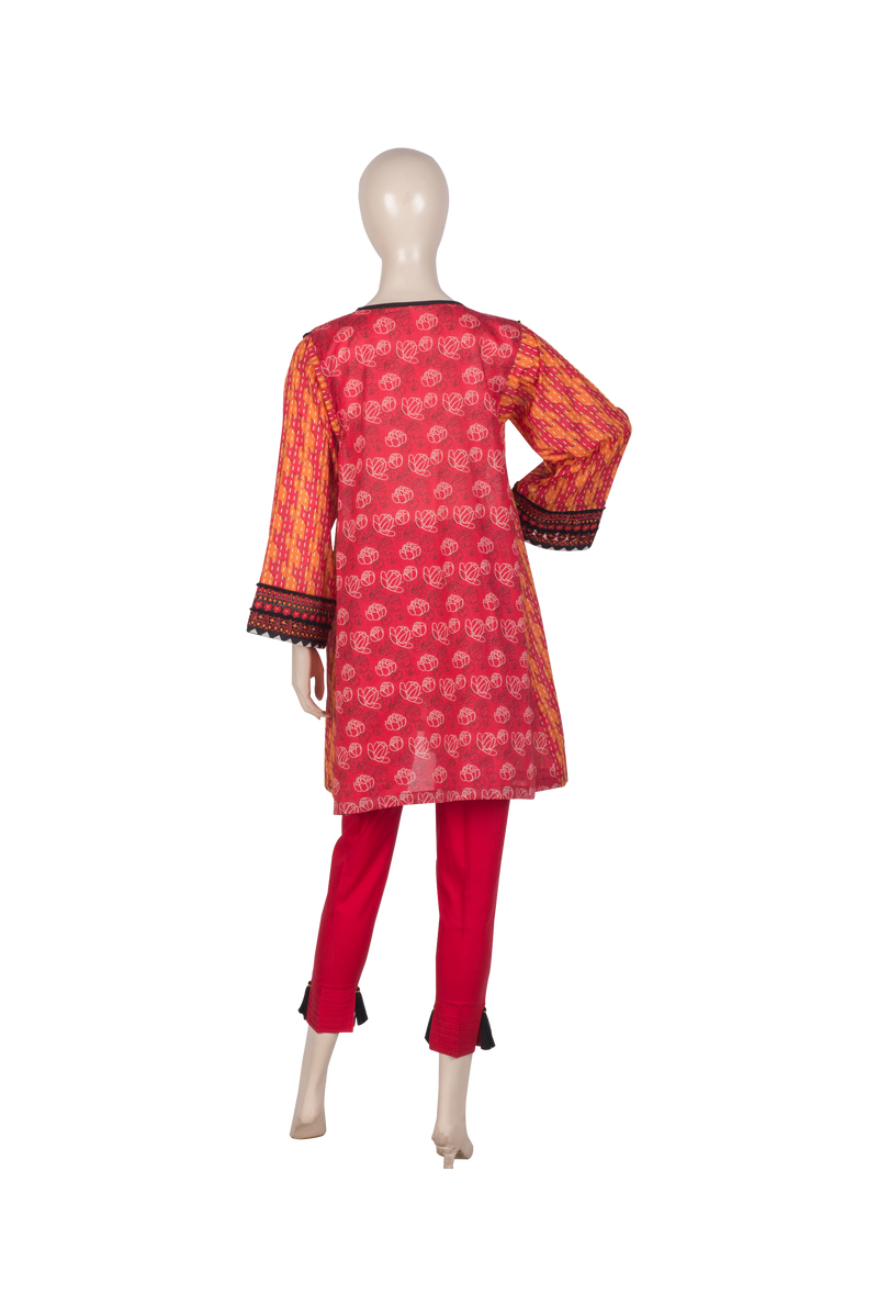 LAD-01072 Embroidered 3PC Suit - Komal's