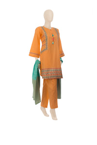 LAD-00575 Embroidered 3PC Suit - Komal's