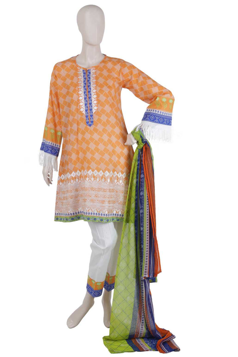 Women's Embroidered 3PC Suit