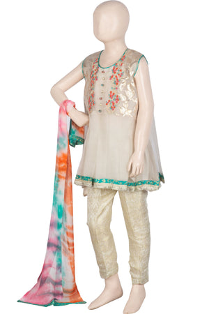 KDD-00988 Embroidered 3PC Suit